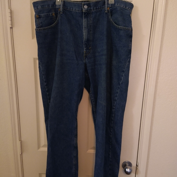 Levis 550 Blue Medium Wash Jeans Men's sz 42x32. - Picture 3 of 7
